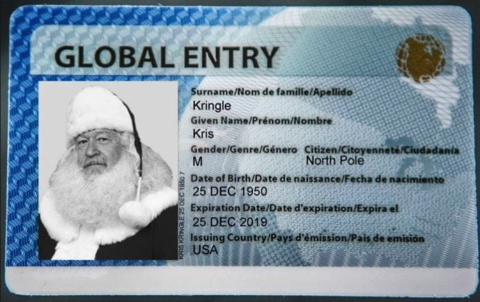 Global Entry for Santa
